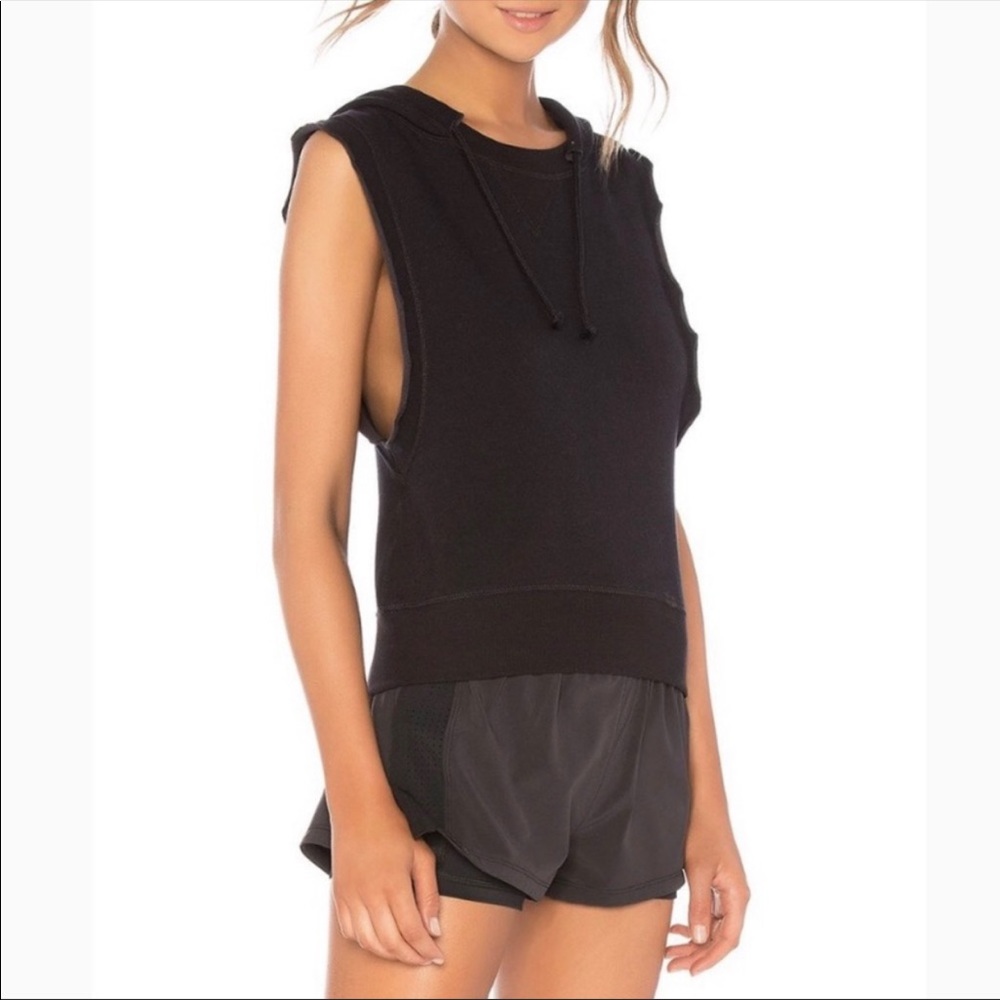 Free people movement black sweatshirt